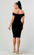 Load image into Gallery viewer, Bare Elegance - Off-Shoulder Dress
