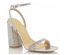 Load image into Gallery viewer, Rhinestone Chunky Heels
