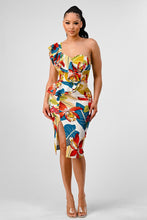 Load image into Gallery viewer, Tropix Time - Ruffle Dress
